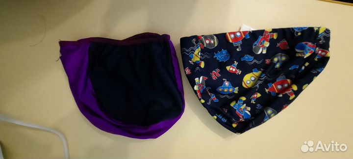 Шапка для бассейна тканевая