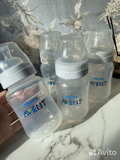 Бутылочки avent 125мл и 260мл