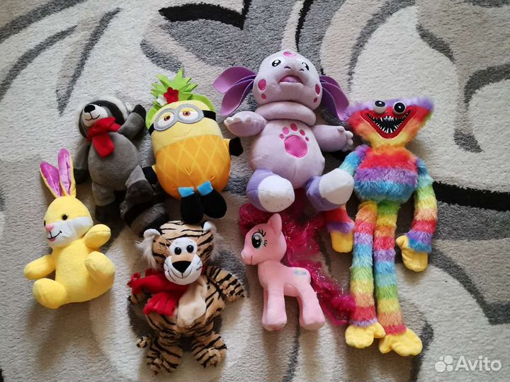 Мягкие игрушки пакетом