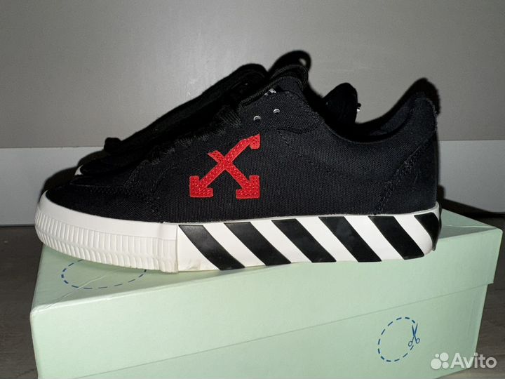 Кеды Off white low vulcanized canvas