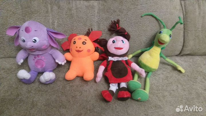 Лунтик Мила Кузя Луна