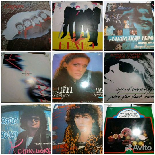 Виниловые пластинки разные жанры