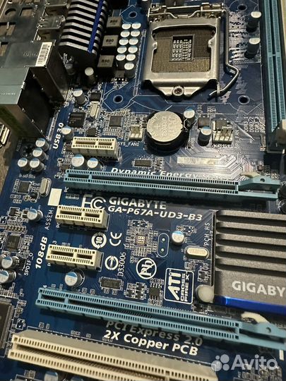 Материнская плата LGA 1155