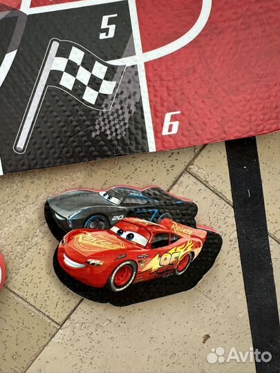 Игра ходилка Молния Маккуин