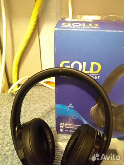 Беспроводные наушники sony для ps4 pro slim fat