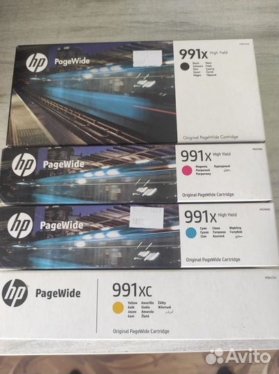 Картриджи HP PageWide
