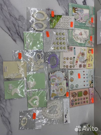 Декор для рукоделия, скрапбукинга, шитья, кукол