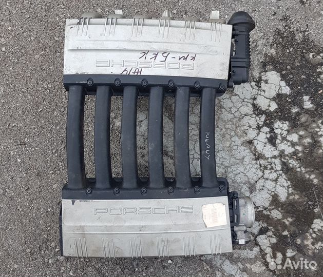 Впускной коллектор porsche cayenne 2007-2010