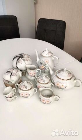 Сервиз чайно-кофейный Чехия на 6 персон