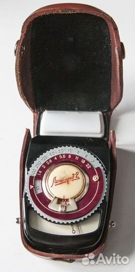 Раритетные фотоэкспонометры СССР