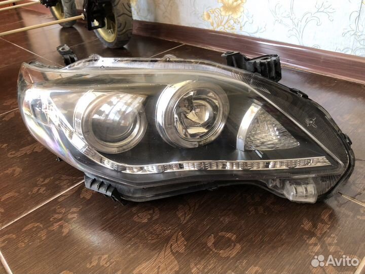 Фары на toyota corolla 150 рестайлинг