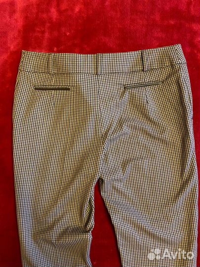 Брюки укороченные дудочкой