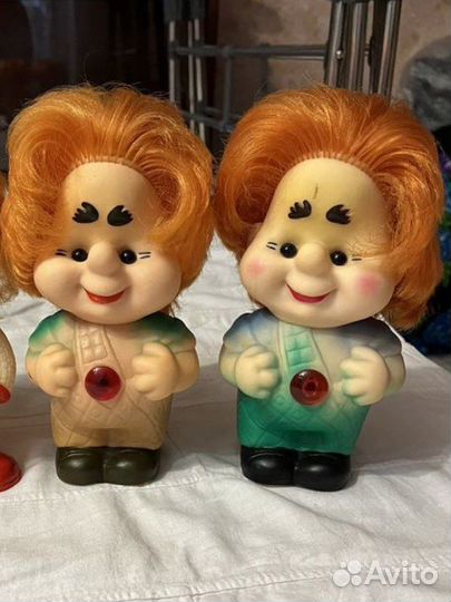 Резиновые игрушки СССР