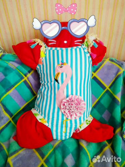 Купальник Фламинго детский