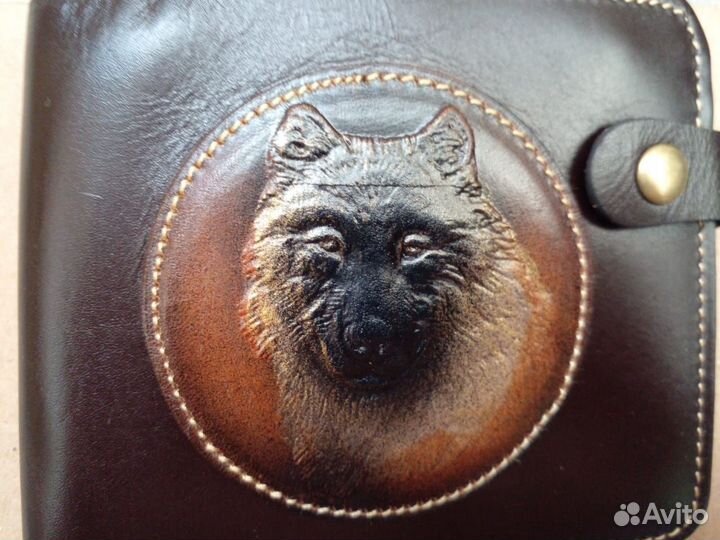 Партмане кожаный мужской