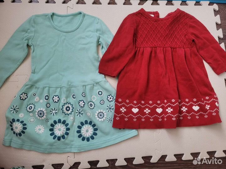 Вещи пакетом на девочку 80-86