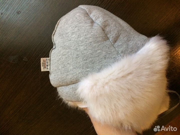 Шапка-ушанка для девочки