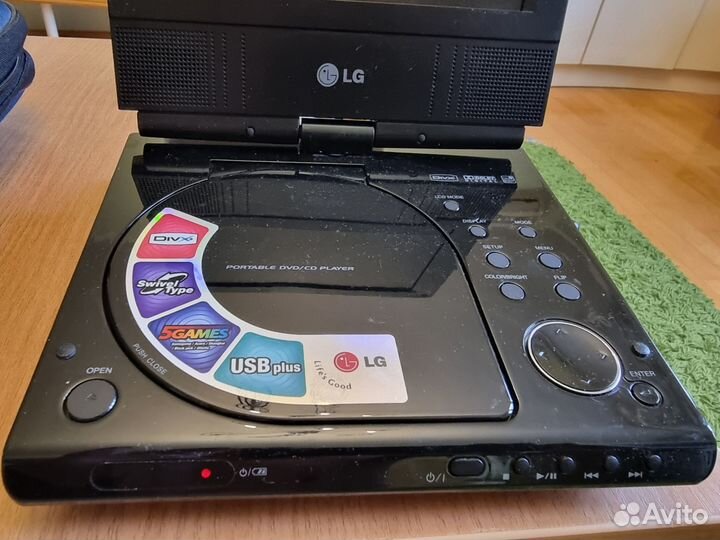 Dvd плеер LG portable dvd/cd/usb