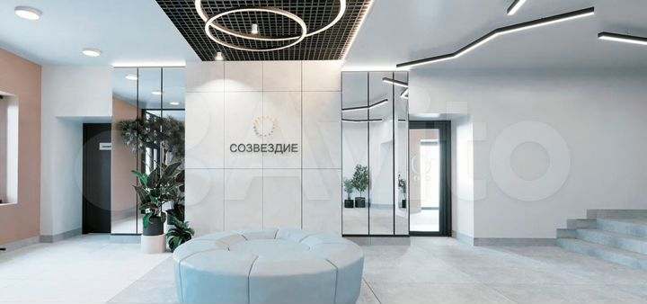 1-к. квартира, 45,1 м², 8/17 эт.