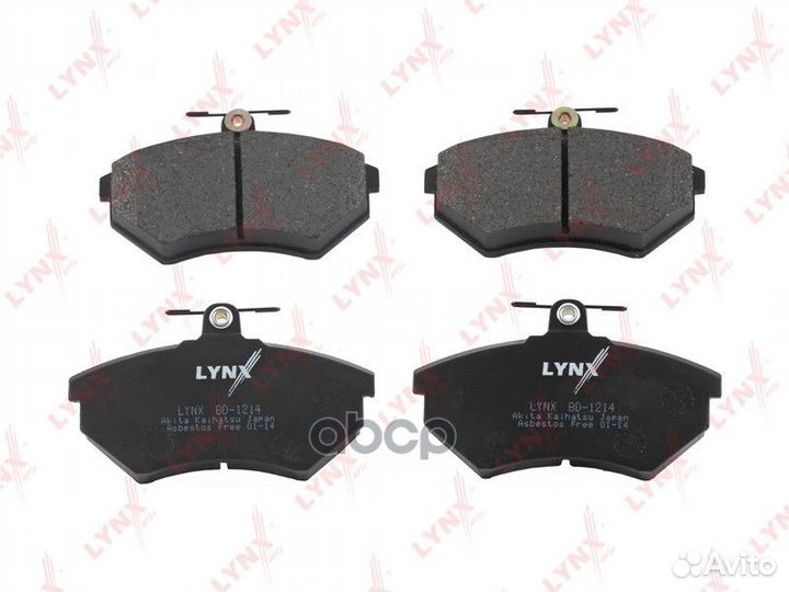 Колодки тормозные дисковые перед BD1214 LYN