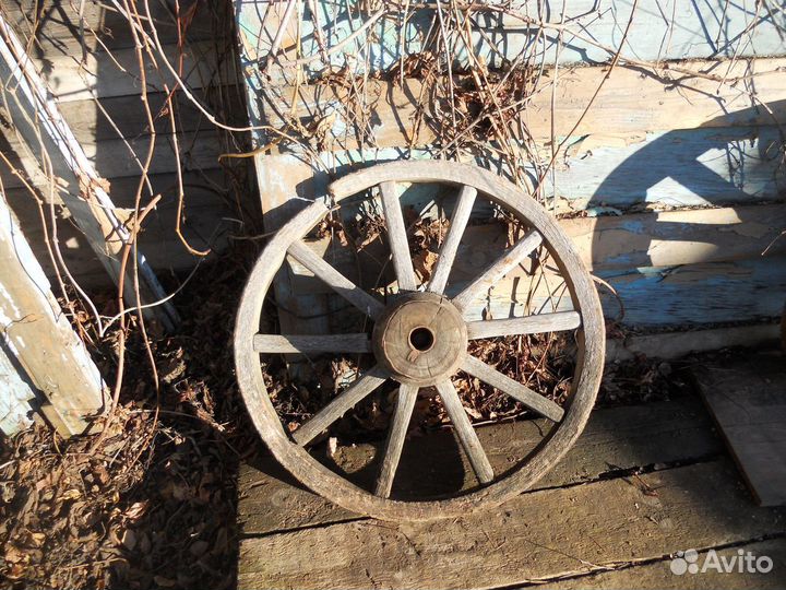 Колёса от телеги деревянные только самовывоз