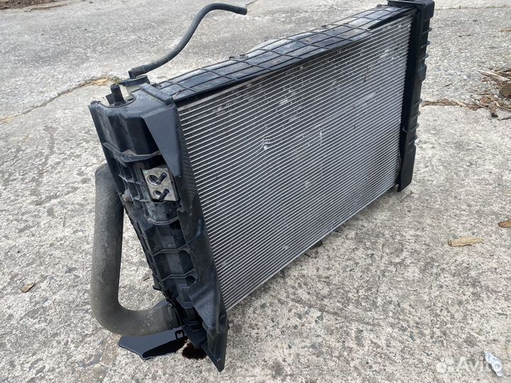 Hyundai solaris радиатор в сборе