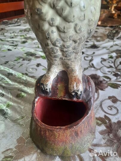 Филин старинный, визитница- карандашница