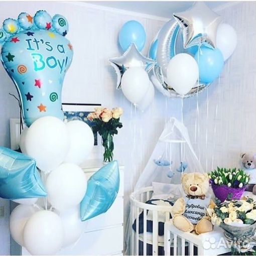 Шары на выписку Доставка шаров