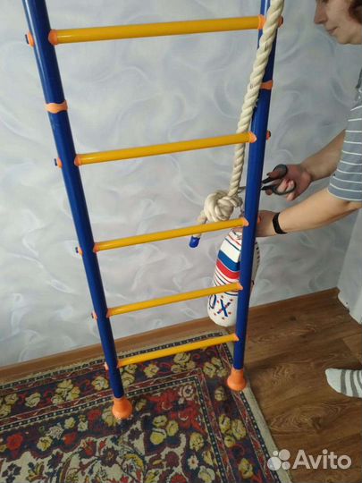 Детская шведская стенка бу