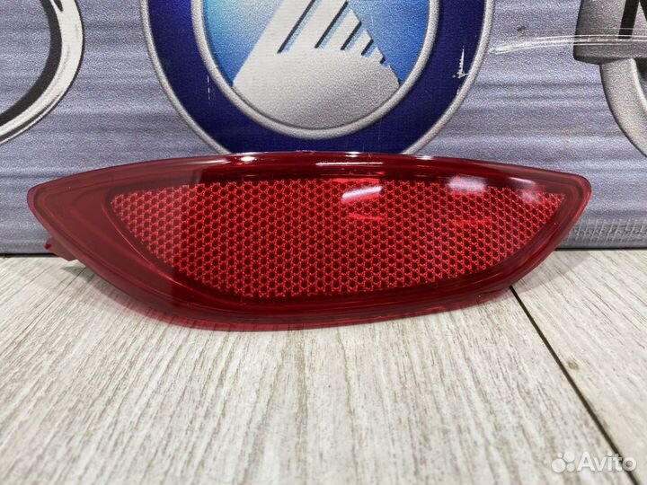 Катафот Отражатель заднего бампера Hyundai solaris