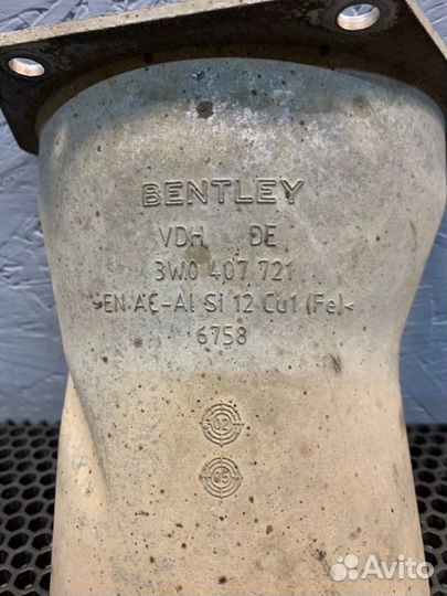 Защита привода кпп левая Bentley Continental