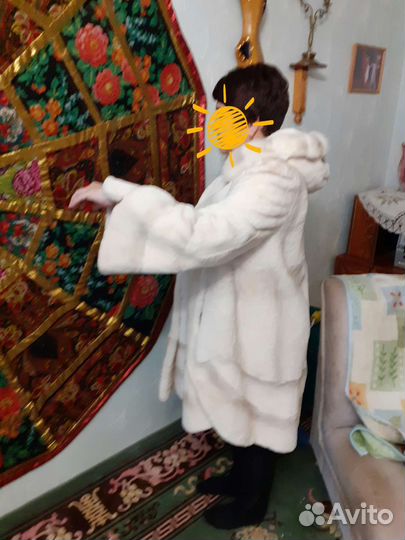 Шуба кролик