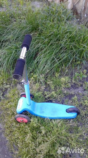 Самокат детский трехколесный бу