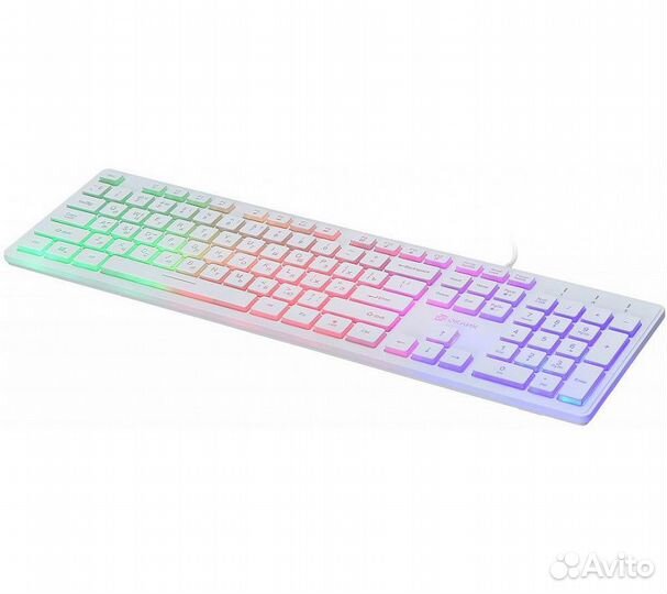 Клавиатура Оклик 550ML белый