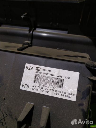 Корпус печки Opel Astra J Gtc P10 A14NET 2012