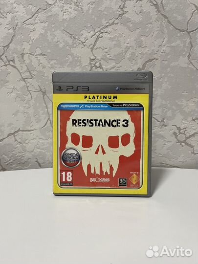 Resistance 3 platinum ps3