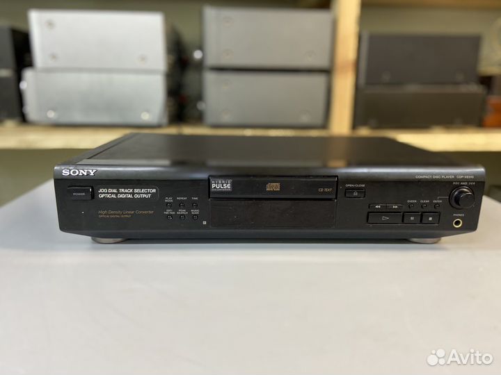 Cd проигрыватель sony cdp-xe510
