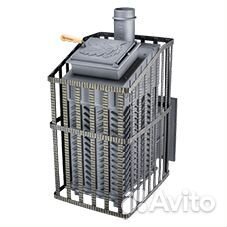 Чугунная печь для бани GFS зк 45 (П) Ураган