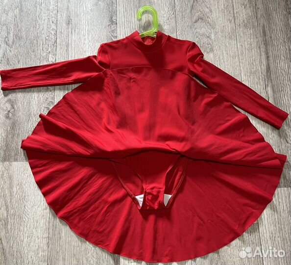 Платье купальник для танцев, гимнастики