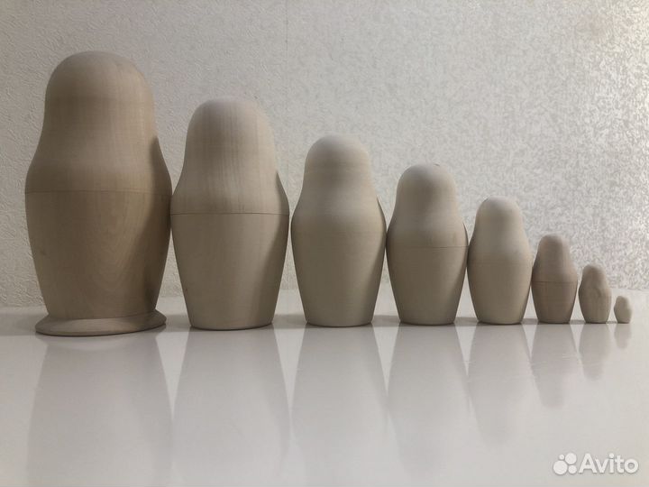 Матрешки заготовки