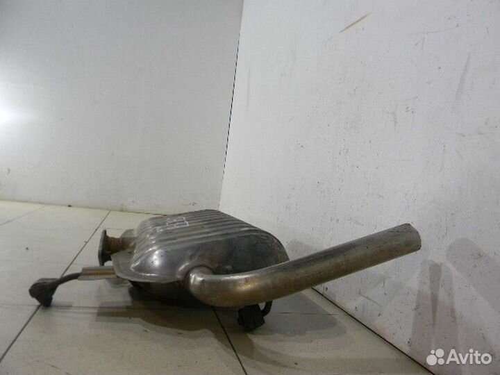 Задняя банка глушителя