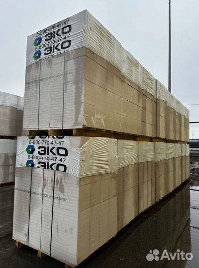 Газобетонные блоки D500 600*250*400