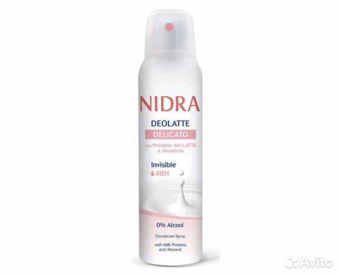 Дезодорант Nidra Увлажняющий с мол прот Италия