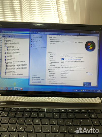 Отличный мощный ноутбук HP Pavilion G62