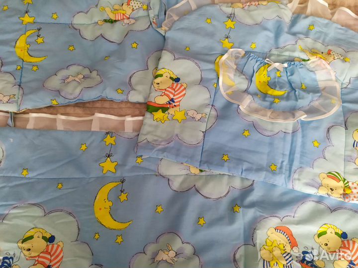 Бортики в кроватку