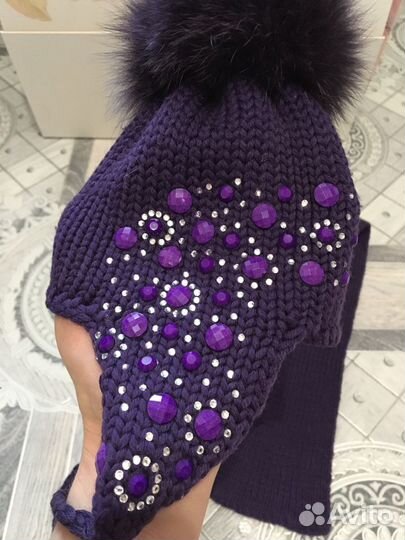 Комплект шапка, шарф Regina