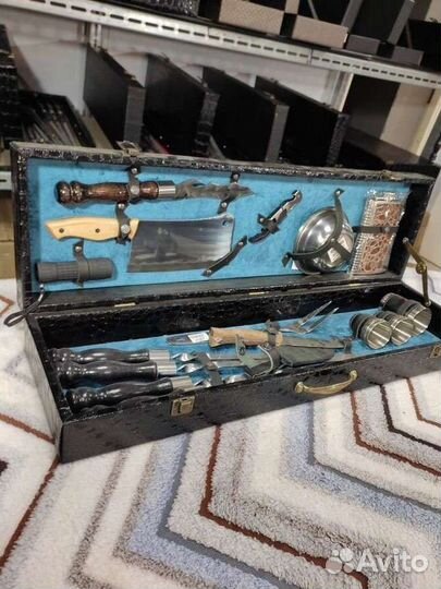 Шашлычный набор в кейсе