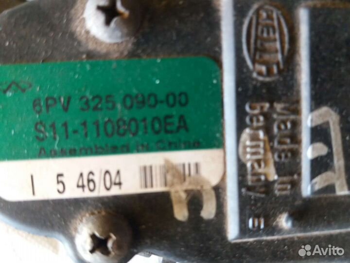 Педаль газа chery sweet qq 2006г