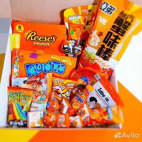 Подарок для мальчика, девочки. Азиатские сладости