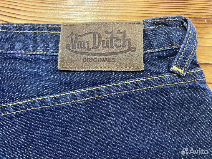 Джинсовые шорты Von Dutch 44 46